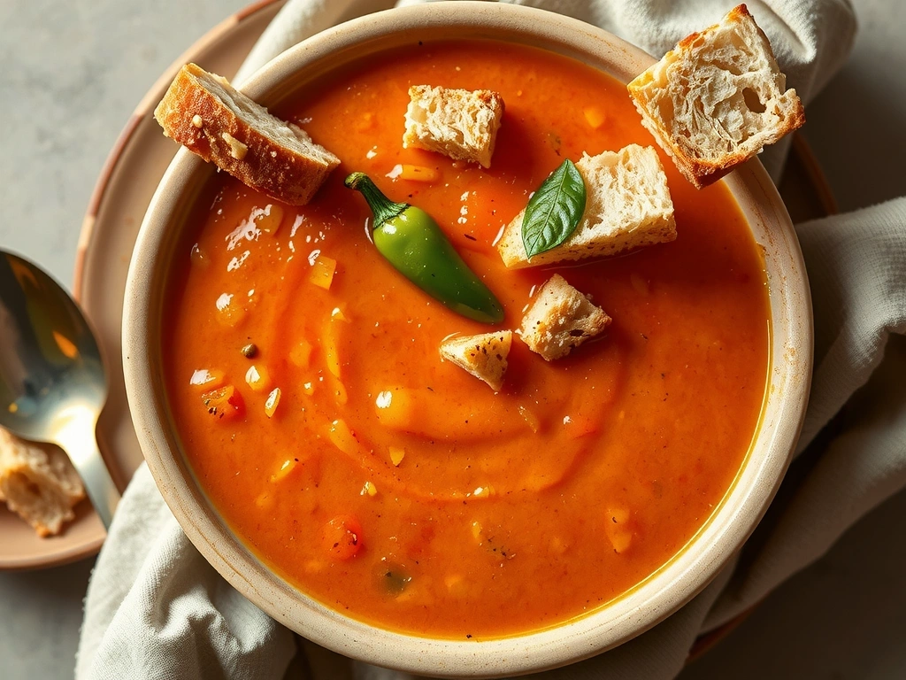 Anatomía del Gazpacho Perfecto